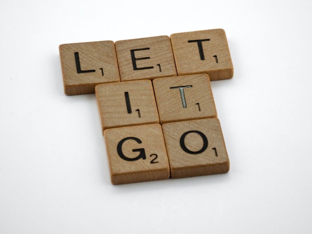 Let it go letters