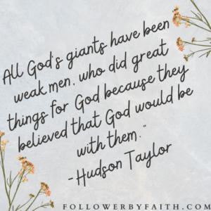 Hudson Taylor Quote Christian Quotes