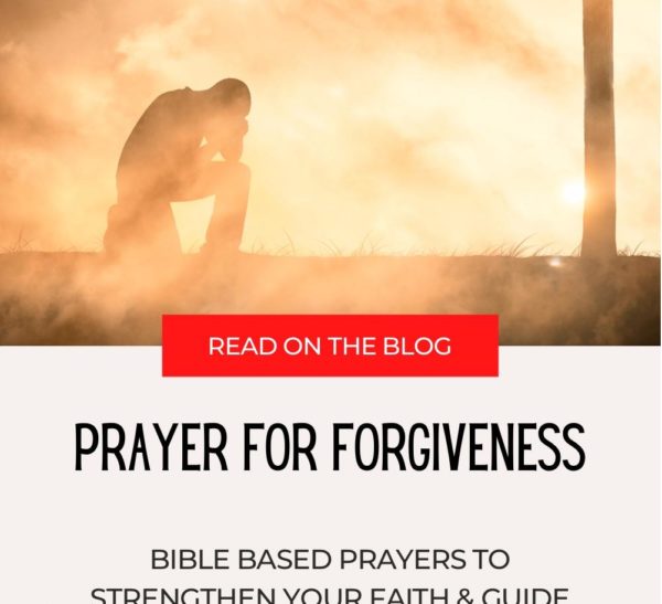 Forgiveness: Prayer for forgiveness